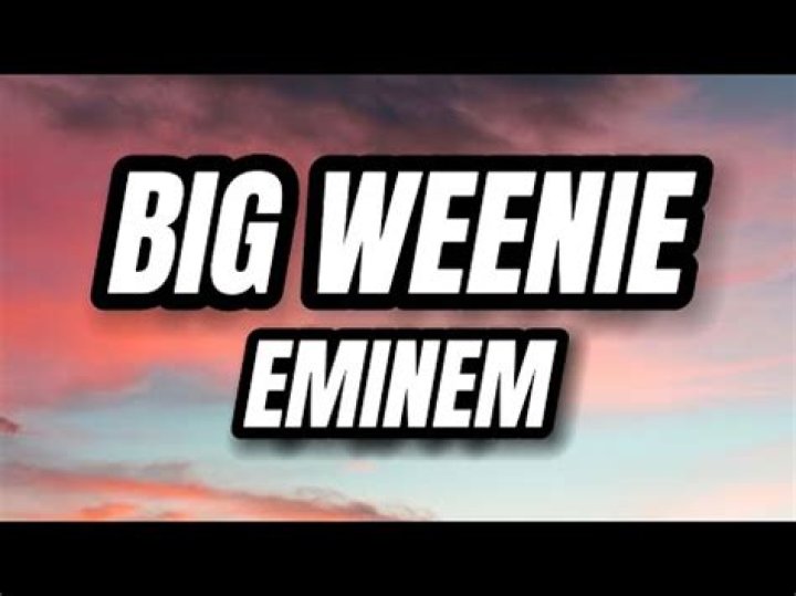 The Meaning Behind The Song: Big Weenie by Eminem