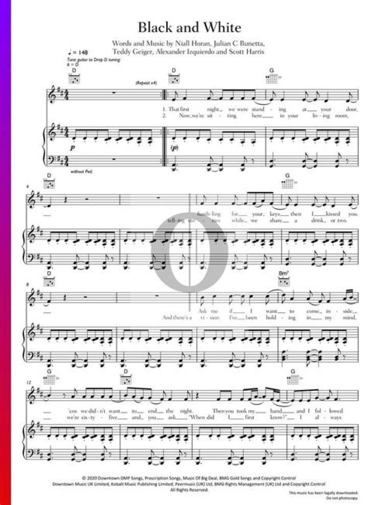 The Meaning Behind The Song: Black And White by Niall Horan