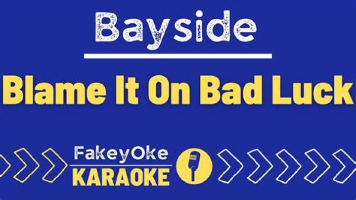 The Meaning Behind The Song: Blame It On Bad Luck by Bayside