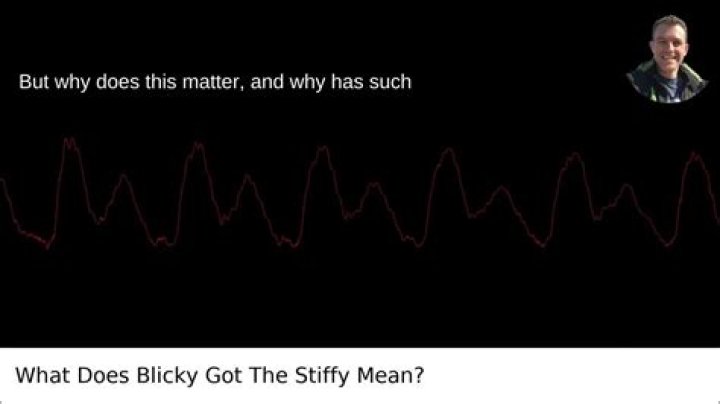 The Meaning Behind The Song: Blicky got the stiffy by WUNDERWORLD