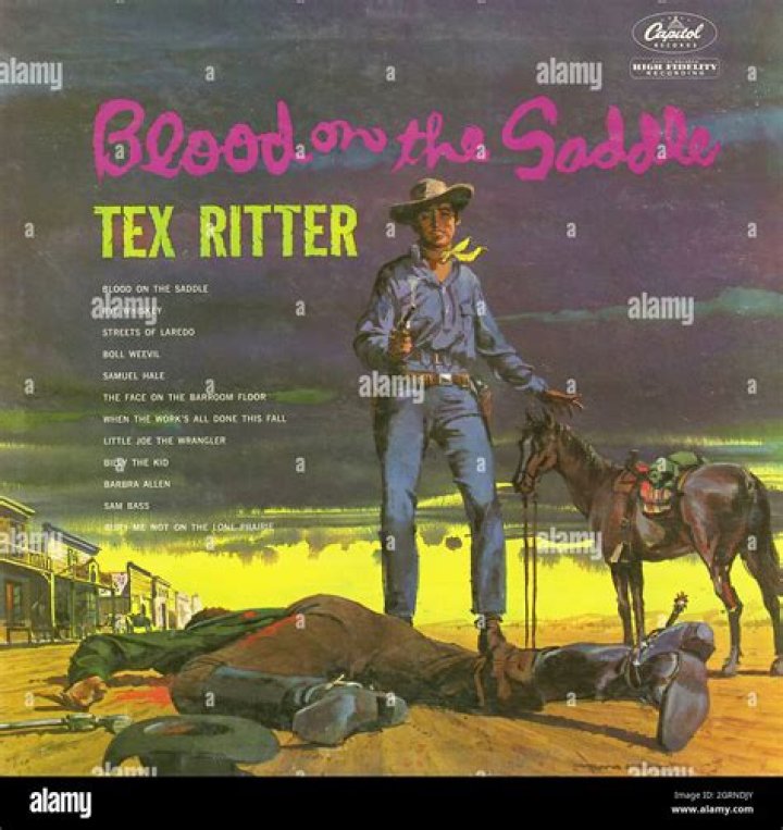 The Meaning Behind The Song: Blood on the Saddle by Tex Ritter