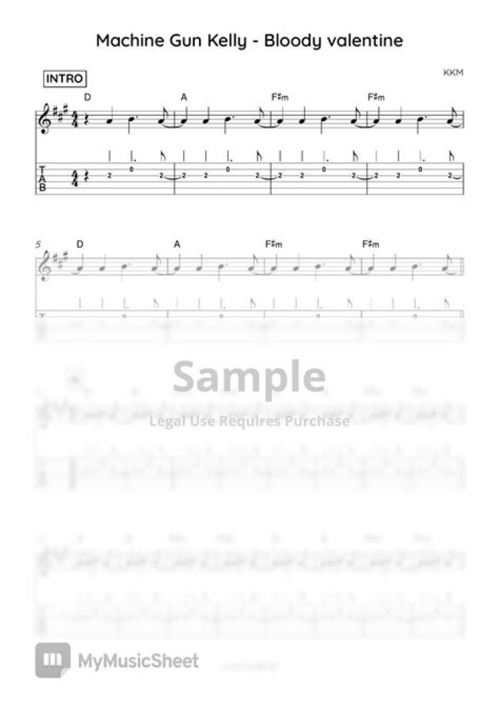 The Meaning Behind The Song: ​bloody valentine by Machine Gun Kelly