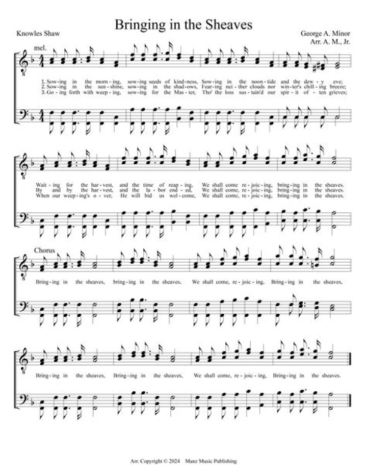 The Meaning Behind The Song: Bringing in the Sheaves by The Mills Brothers