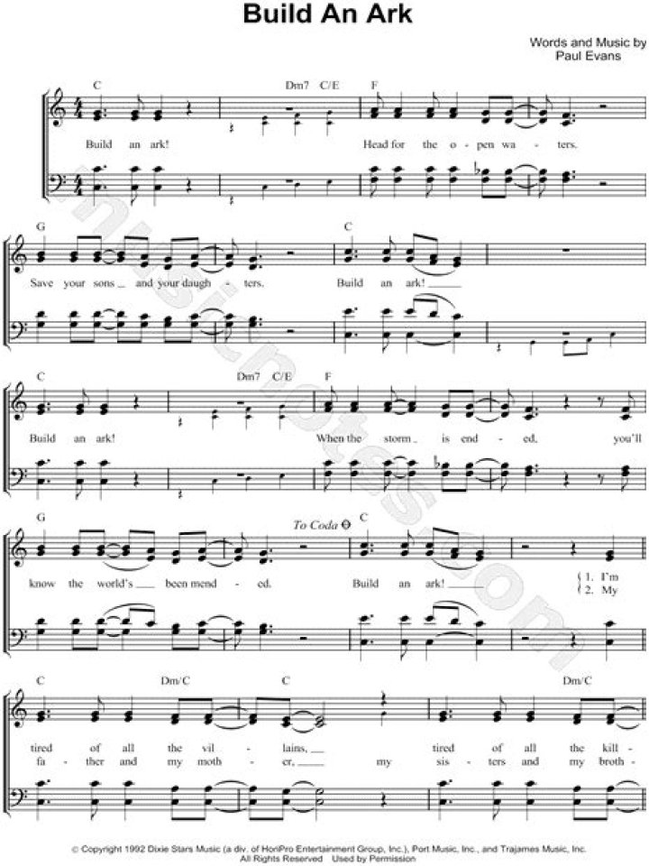 The Meaning Behind The Song: Build an Ark by Bill Gaither