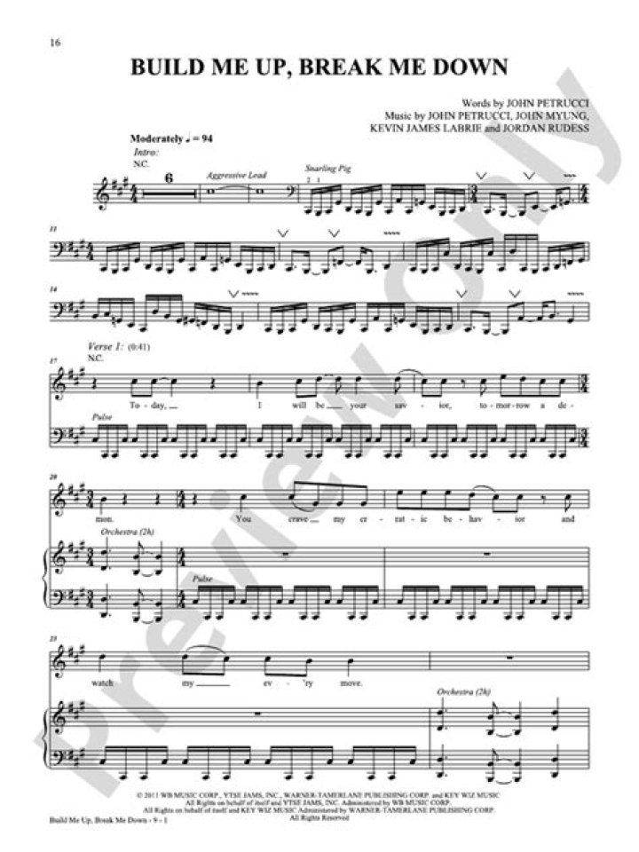 The Meaning Behind The Song: Build Me Up, Break Me Down by Dream Theater