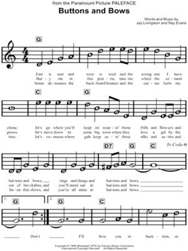 The Meaning Behind The Song: Buttons and Bows by The Browns