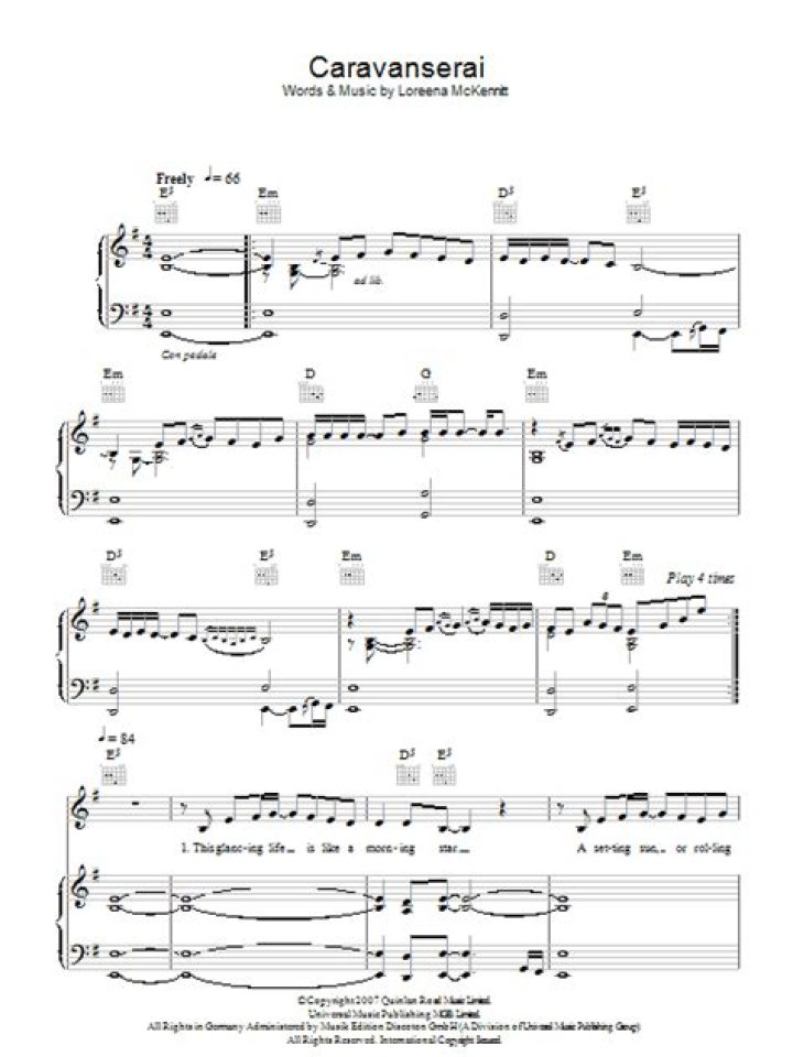 The Meaning Behind The Song: Caravanserai by Loreena McKennitt