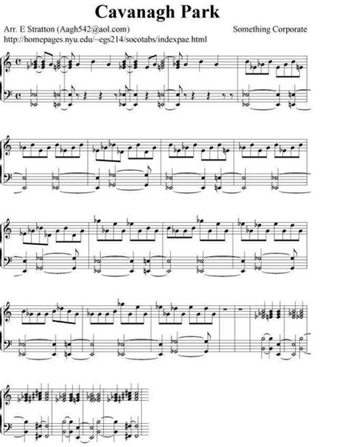 The Meaning Behind The Song: Cavanaugh Park (Ready … Break) by Something Corporate