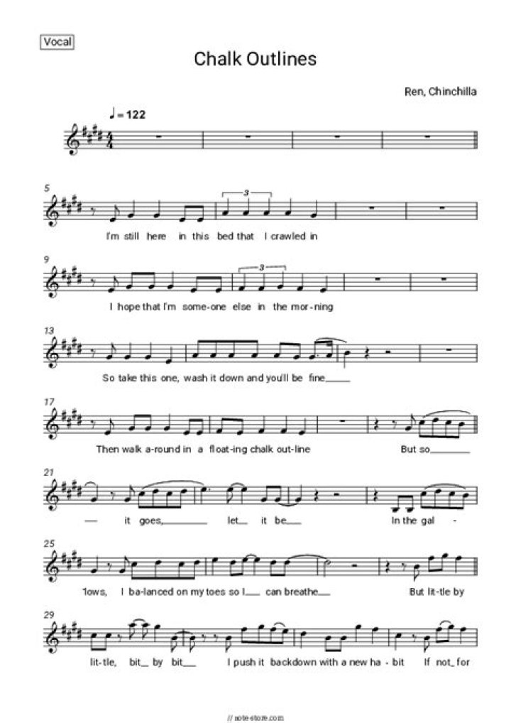 The Meaning Behind The Song: Chalk Outlines by Ren & Chinchilla