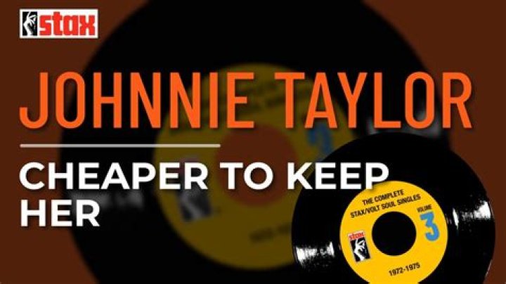 The Meaning Behind The Song: Cheaper to Keep Her by Johnnie Taylor