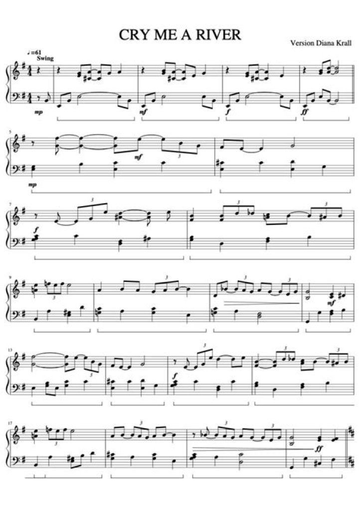 The Meaning Behind The Song: Cry Me a River by Diana Krall