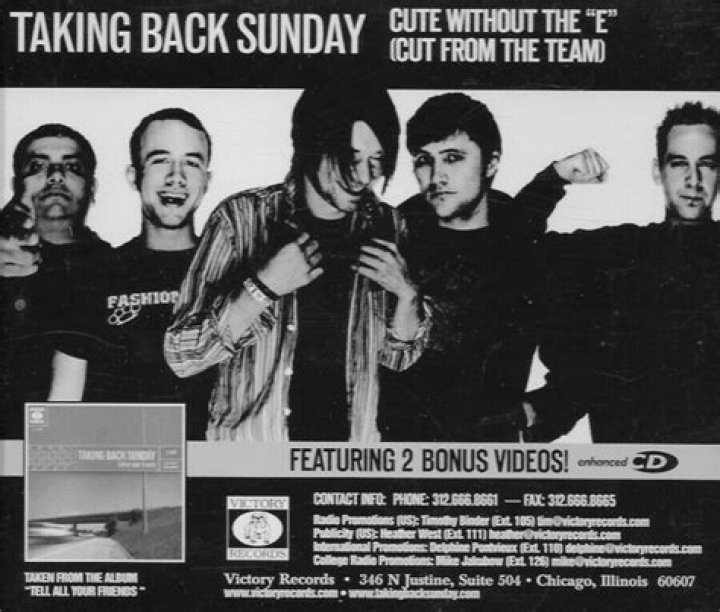 The Meaning Behind The Song: Cute Without The E (Cut from the Team) by Taking Back Sunday