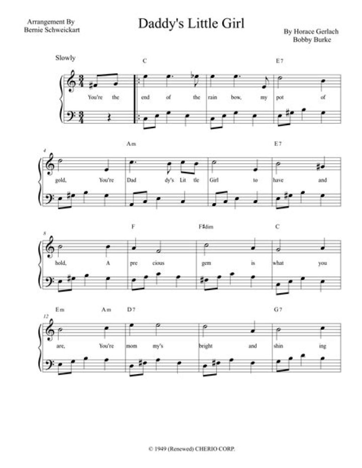 The Meaning Behind The Song: Daddy’s Little Girl by Al Martino