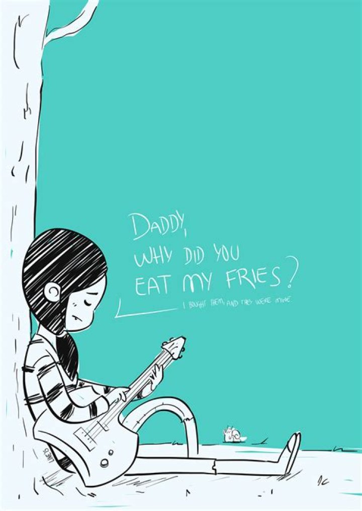 The Meaning Behind The Song: ​​daddy why did you eat my fries by ​mxmtoon