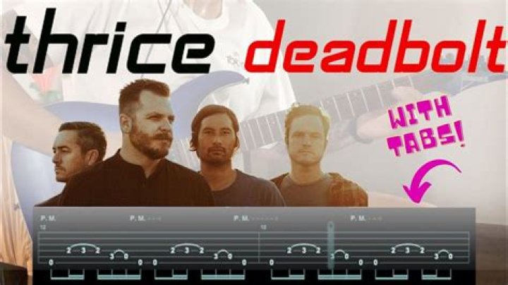 The Meaning Behind The Song: Deadbolt by Thrice
