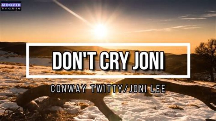 The Meaning Behind The Song: Don’t Cry No More by Conway Twitty