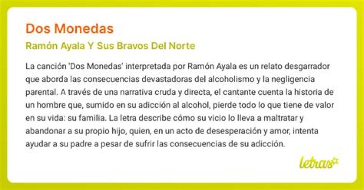 The Meaning Behind The Song: Dos Monedas by Ayala Ramon