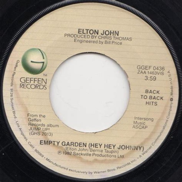 The Meaning Behind The Song: Empty Garden (Hey Hey Johnny) by Elton John