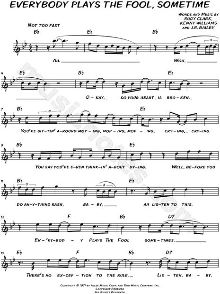 The Meaning Behind The Song: Everybody Plays the Fool by The Main Ingredient