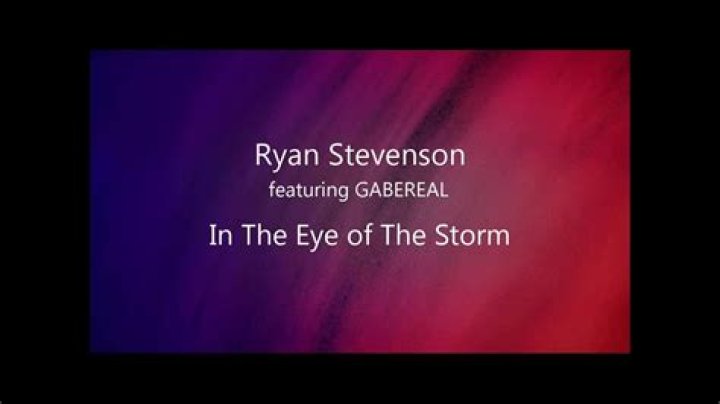 The Meaning Behind The Song: Eye of the Storm by Ryan Stevenson