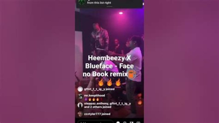 The Meaning Behind The Song: Face No Book (Remix) by Heembeezy