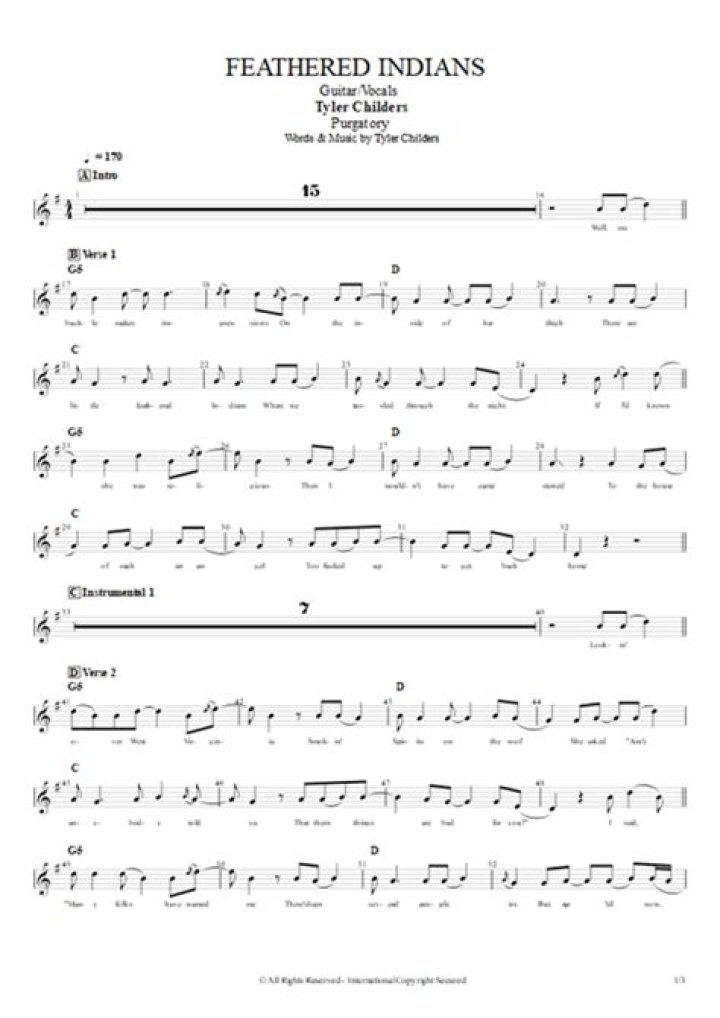 The Meaning Behind The Song: Feathered Indians by Tyler Childers