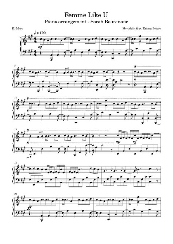 The Meaning Behind The Song: Femme Like U by Emma Peters