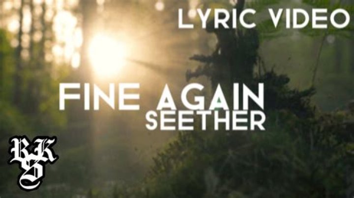 The Meaning Behind The Song: Fine Again by Seether