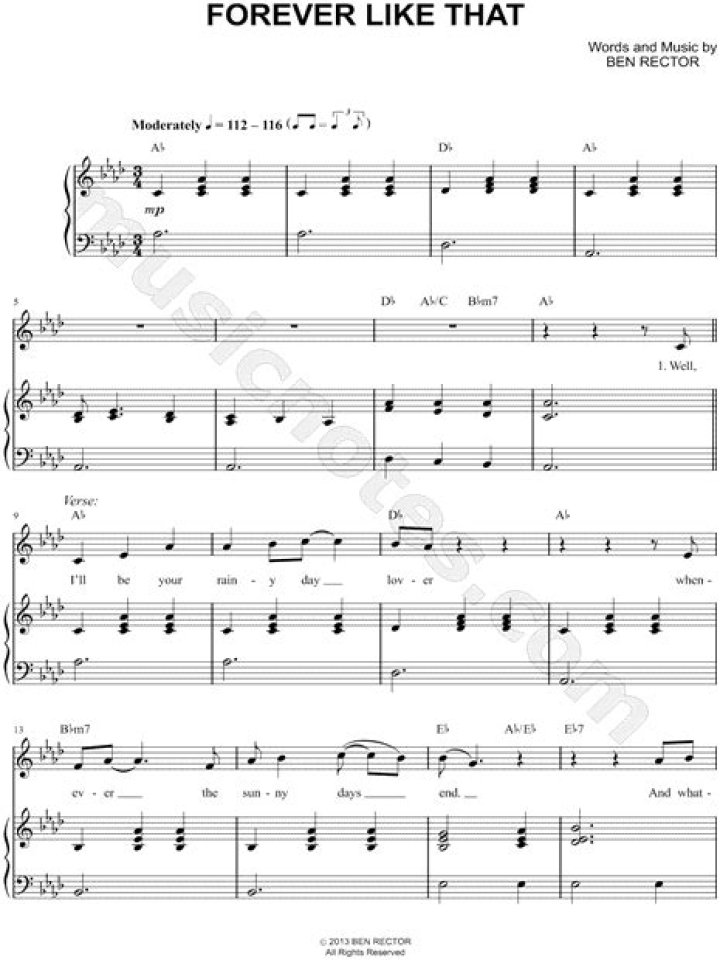 The Meaning Behind The Song: Forever Like That by Ben Rector