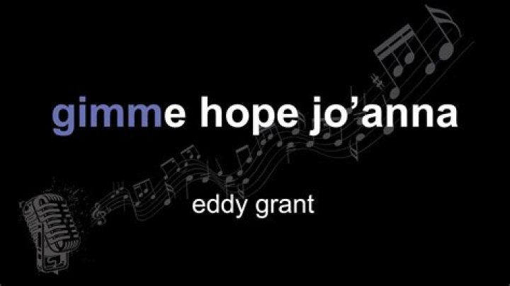 The Meaning Behind The Song: Gimme Hope Jo’anna by Eddy Grant