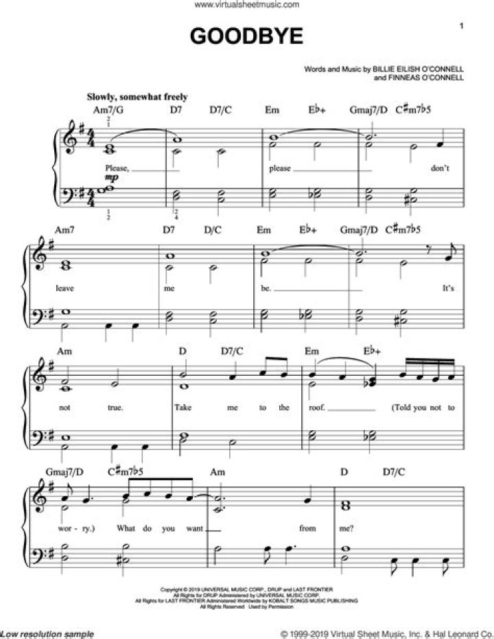 The Meaning Behind The Song: Goodbye by Billie Eilish