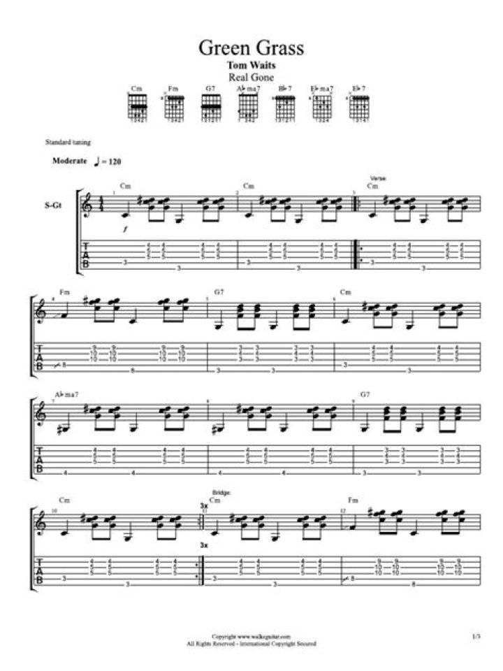 The Meaning Behind The Song: Green Grass by Tom Waits