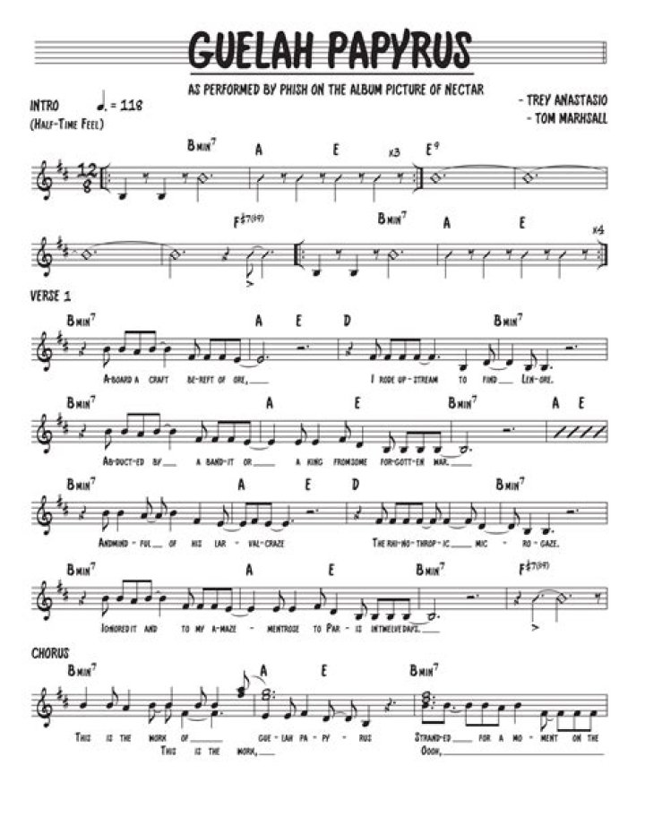 The Meaning Behind The Song: Guelah Papyrus by Phish