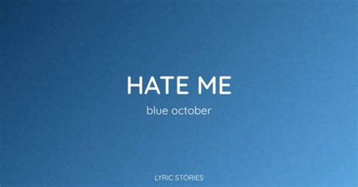 The Meaning Behind The Song: Hate Me by Blue October