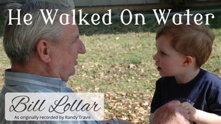 The Meaning Behind The Song: He Walked On Water (2011) by Randy Travis