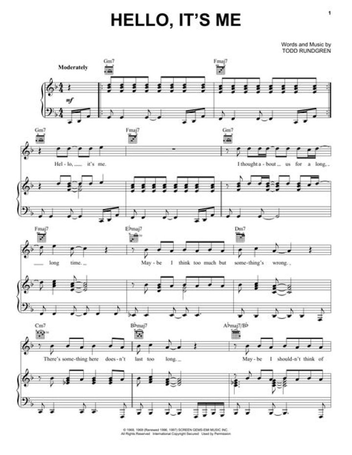 The Meaning Behind The Song: Hello It’s Me by Todd Rundgren