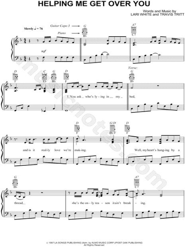 The Meaning Behind The Song: Helping Me Get Over You by Travis Tritt