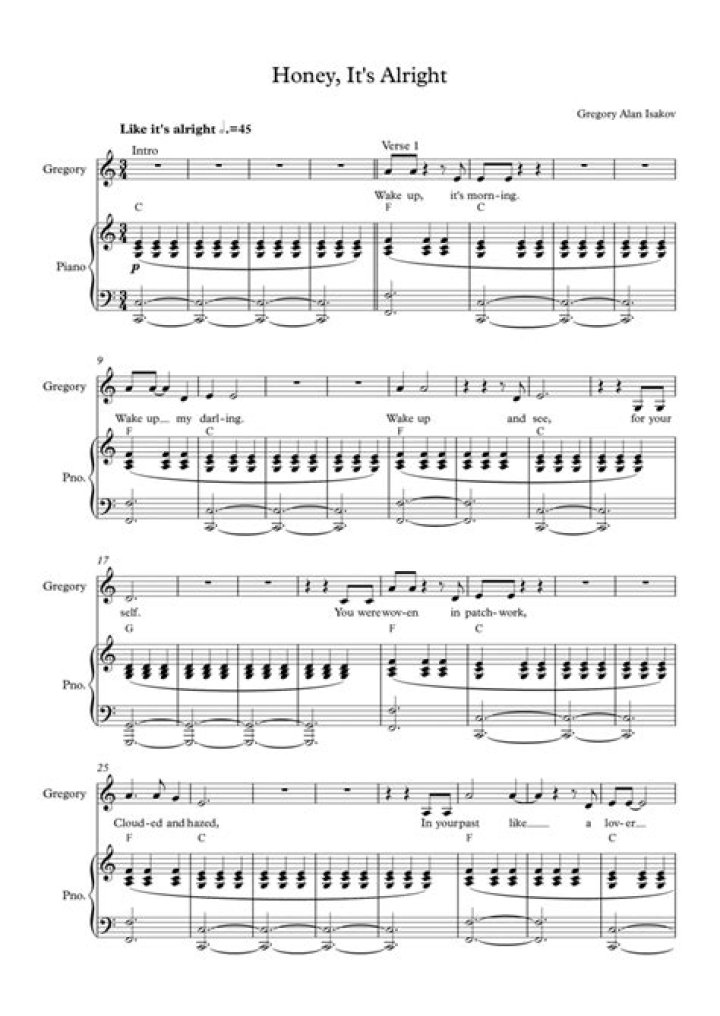 The Meaning Behind The Song: Honey, It’s Alright by Gregory Alan Isakov