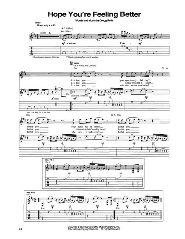 The Meaning Behind The Song: Hope You’re Feeling Better by Santana