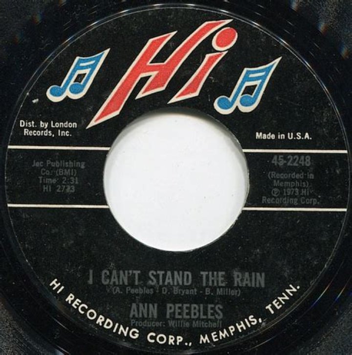 The Meaning Behind The Song: I Can’t Stand The Rain by Ann Peebles