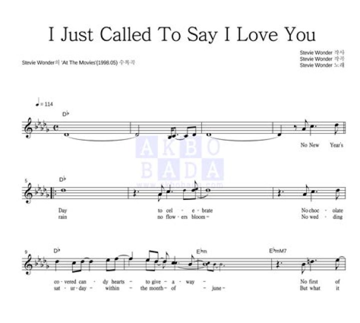 The Meaning Behind The Song: I Just Called to Say I Love You by Ray Hamilton