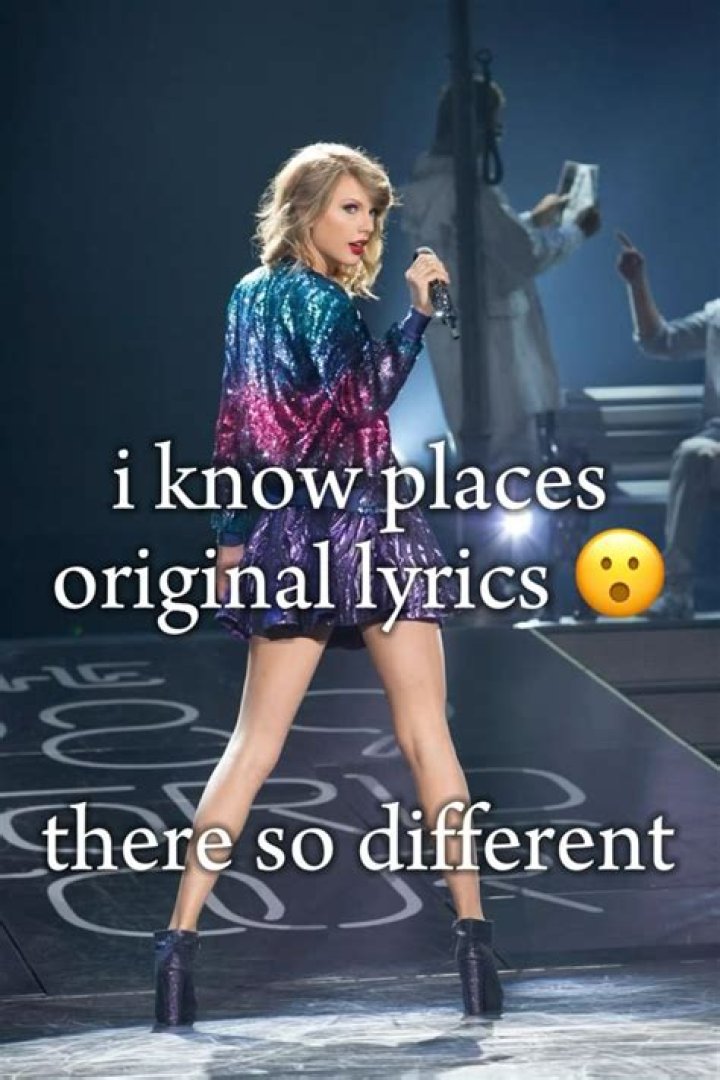 The Meaning Behind The Song: I Know Places (Voice Memo) by Taylor Swift