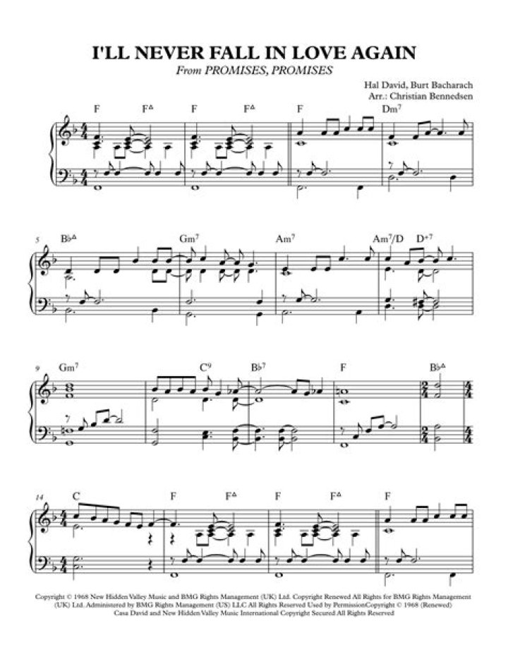 The Meaning Behind The Song: I’ll Never Fall in Love Again by Dionne Warwick