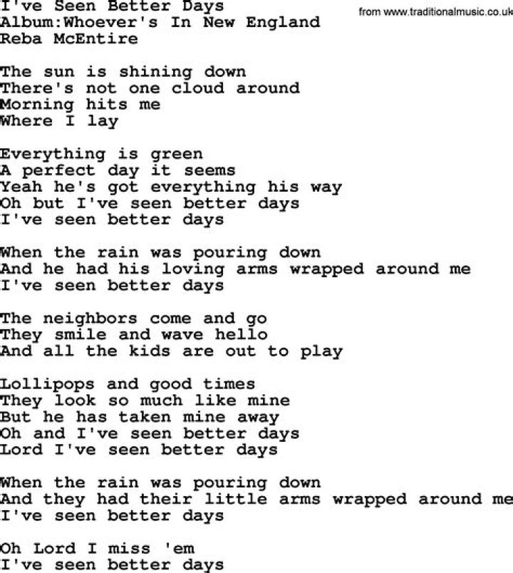 The Meaning Behind The Song: I’ve Seen Better Days by George Jones