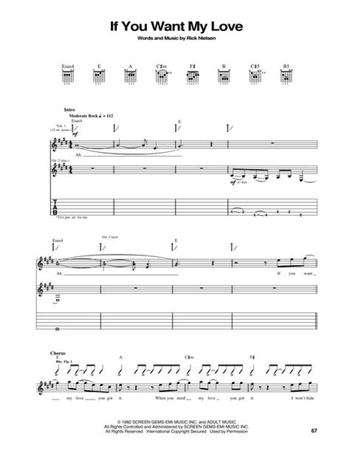 The Meaning Behind The Song: If You Want My Love (alternate version) by Cheap Trick