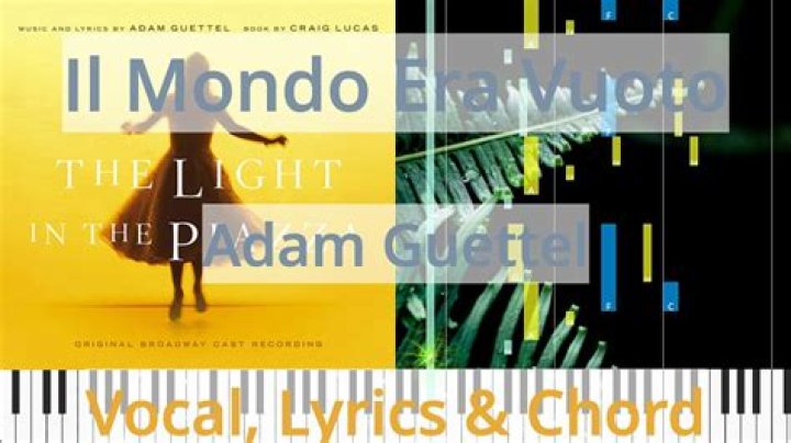 The Meaning Behind The Song: Il Mondo Era Vuoto by Adam Guettel