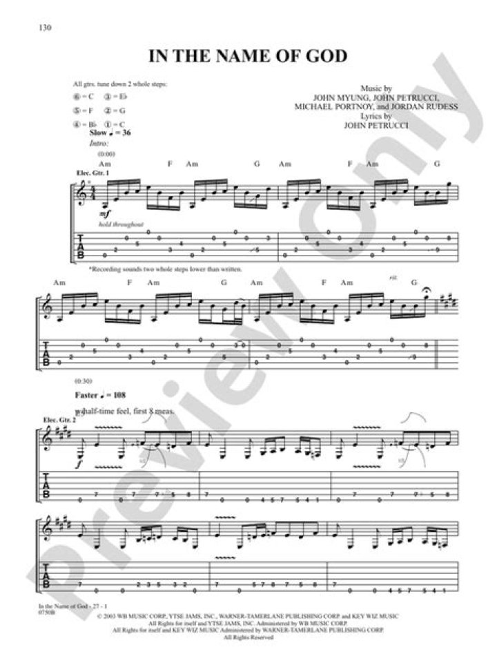 The Meaning Behind The Song: In the Name of God by Dream Theater