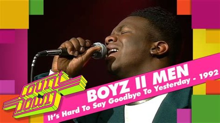 The Meaning Behind The Song: It’s So Hard to Say Goodbye to Yesterday [Radio Version][*] by Boyz II Men