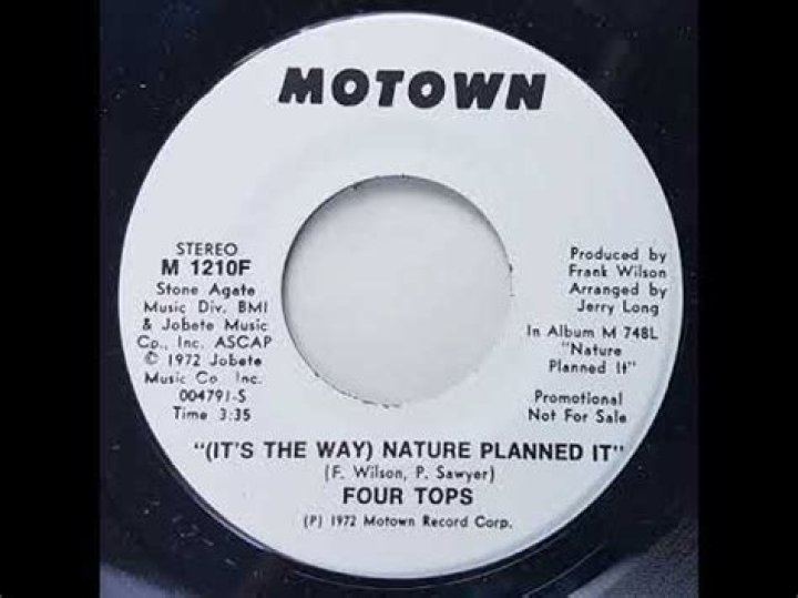 The Meaning Behind The Song: (It’s the Way) Nature Planned It by The Four Tops