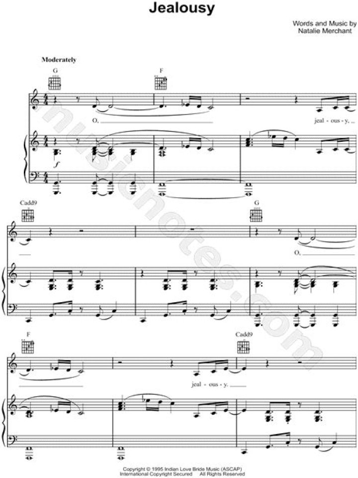 The Meaning Behind The Song: Jealousy by Natalie Merchant